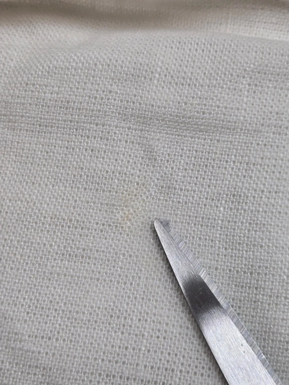 QUINCE Set Of 2 48x108 European Linen Curtains White 0230